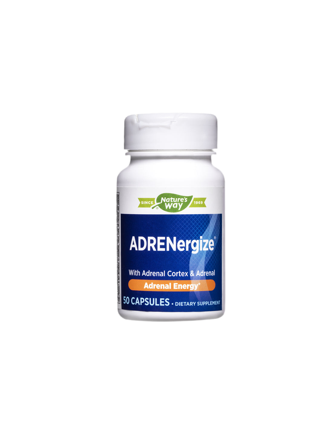 Adrenergize - Αντι -στρες και επινεφριδιακά στήριξη, 50 κάψουλες φύση