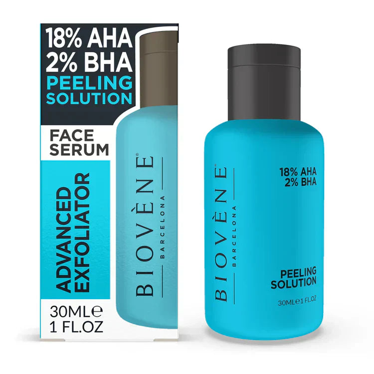 Διάλυμα απολέπισης AHA + BHA για βαθύ καθαρισμό και ανανέωση του δέρματος 30 ml