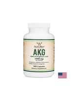AKG (Άλφα κετογλουταρικό οξύ), 180 κάψουλες <tc>Double Wood</tc>