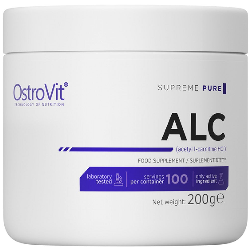 ALC/Acetyl L-Carnitine Powder 200 γραμμάρια