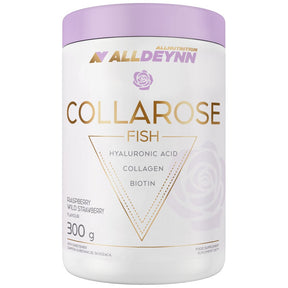 AllDeynn | CollaRose Fish - Marine Collagen with Hyaluronic Acid - 300 grams - Nutra Best Europe