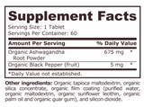 <tc>Pure Nutrition</tc> - ΒΙΟΛΟΓΙΚΗ ΑΣΒΑΓΚΑΝΤΑ - 60 δισκία