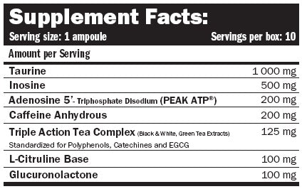 ATP Energy Liquid 25 ml./10 Amp.