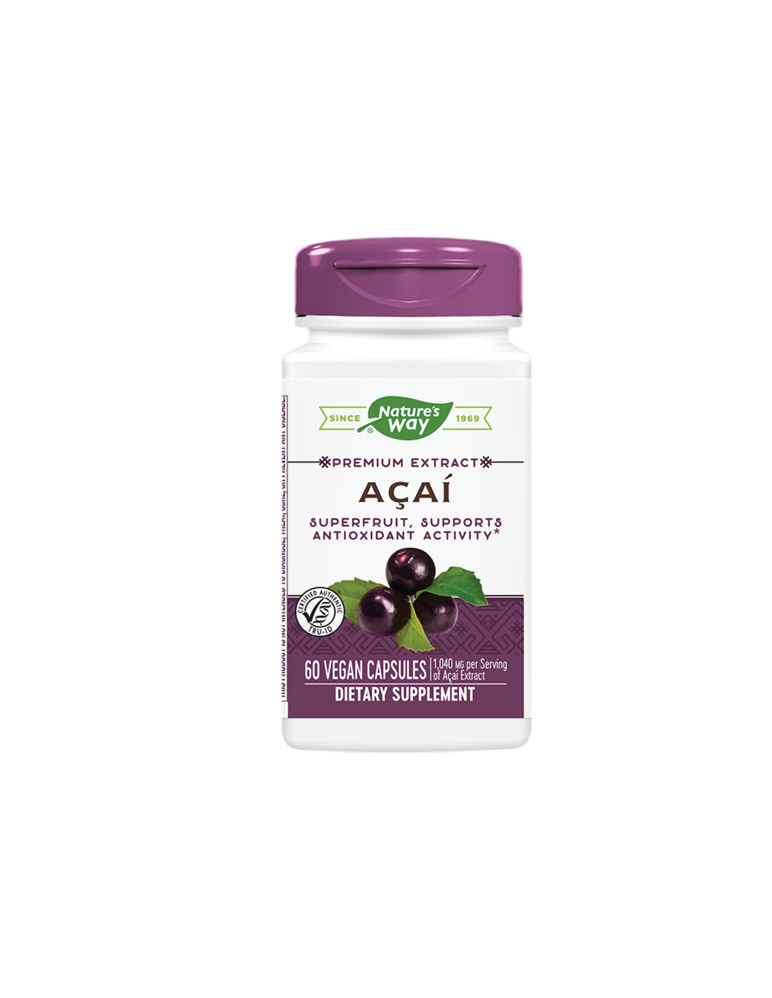 Acai 520 mg - 60 κάψουλες
