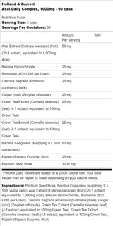 Acai Daily Complex 1000 mg - 90 κάψουλες