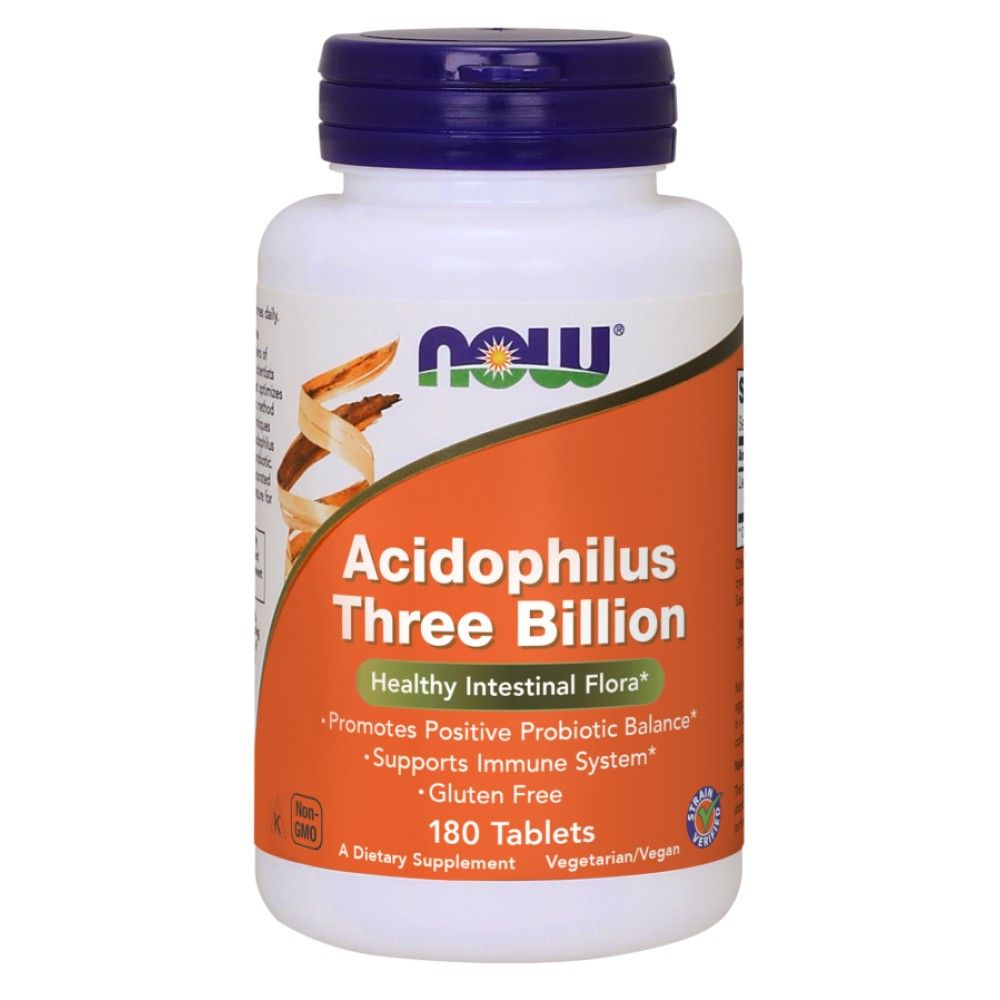 Acidophilus Three Billion - 180 Δισκία