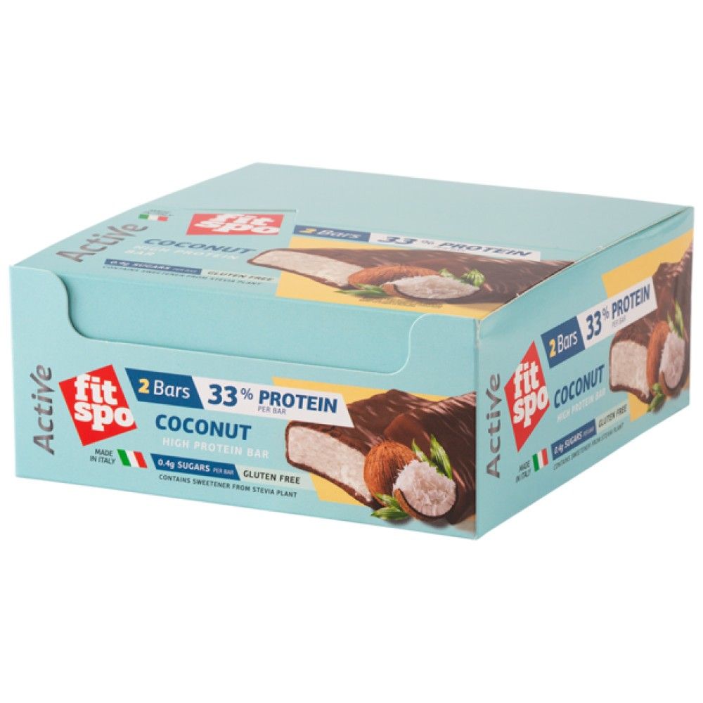 Ενεργός μπαρ καρύδα - 12 x 60 γραμμάρια