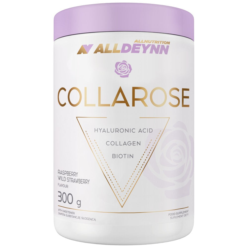 AllDeynn | CollaRose - Κολλαγόνο με Υαλουρονικό Οξύ - 300 γραμμάρια