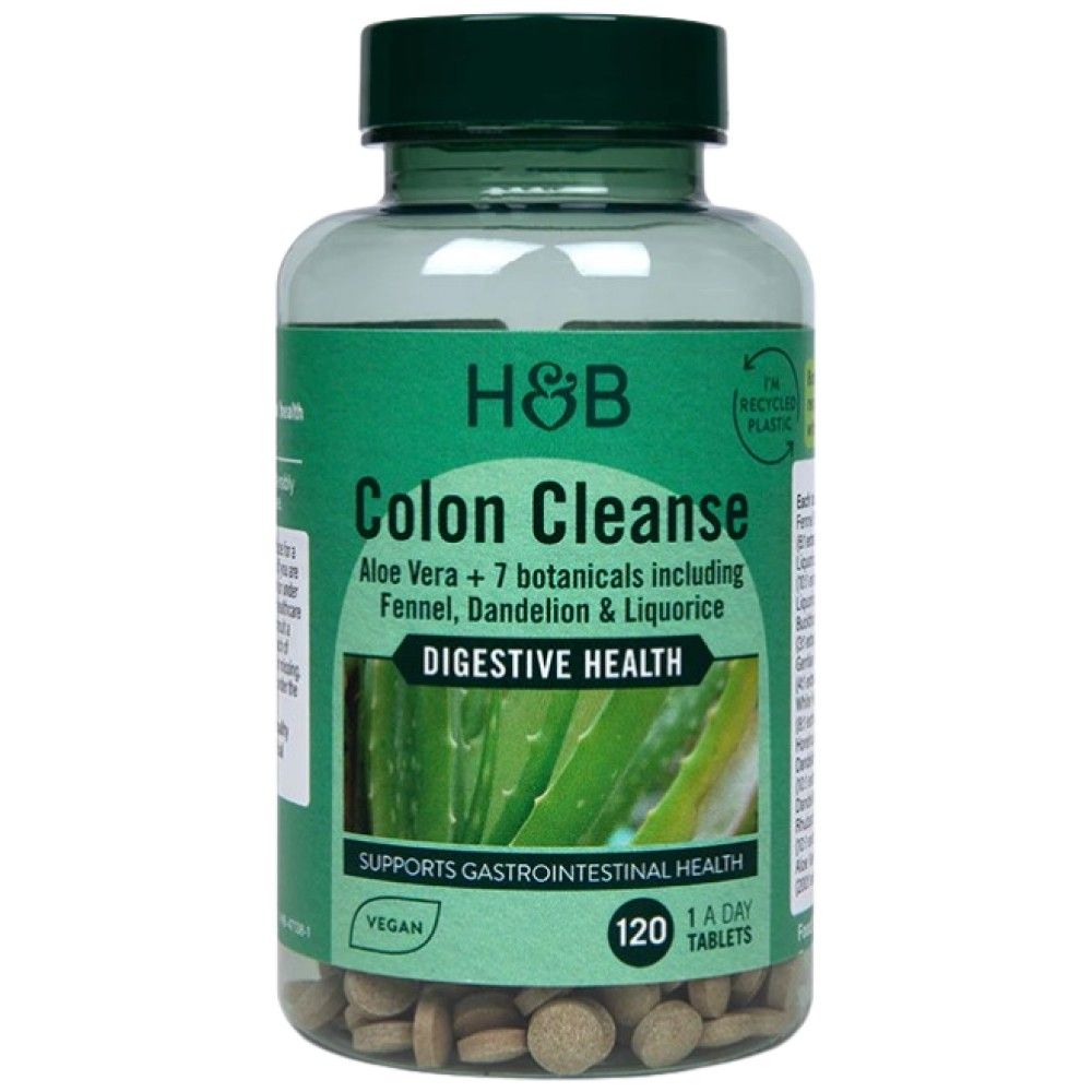 ΑΛΙΟ Βέρα COLON Καθαρίστε 330 mg - 120 δισκία