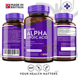 Άλφα λιποϊκό οξύ 650mg /120 κάψουλες, 120 δόσεις/ <tc>Nutravita</tc>
