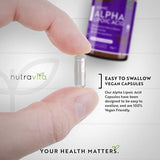 Άλφα λιποϊκό οξύ 650mg /120 κάψουλες, 120 δόσεις/ <tc>Nutravita</tc>