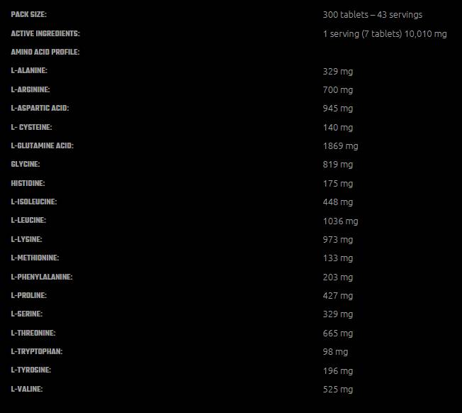 Amino 10.000 - 300 Δισκία