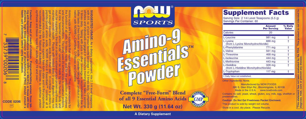 Amino-9 Essentials - 330 γραμμάρια