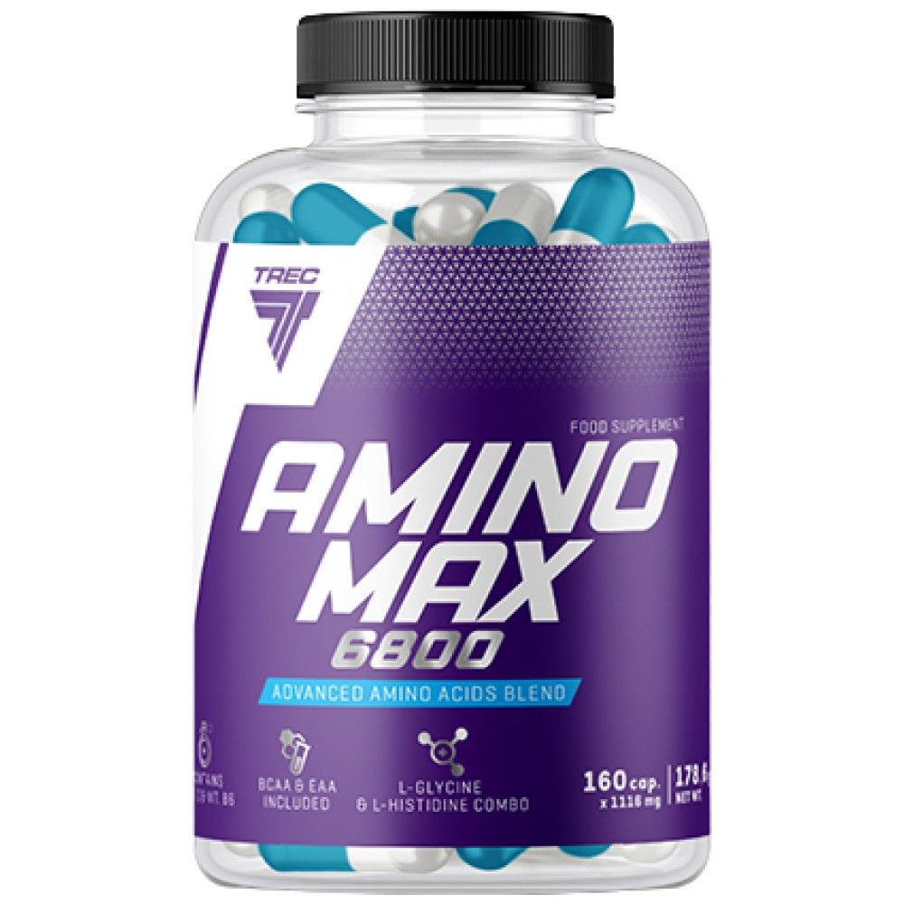 Amino Max 6800 - 320 κάψουλες