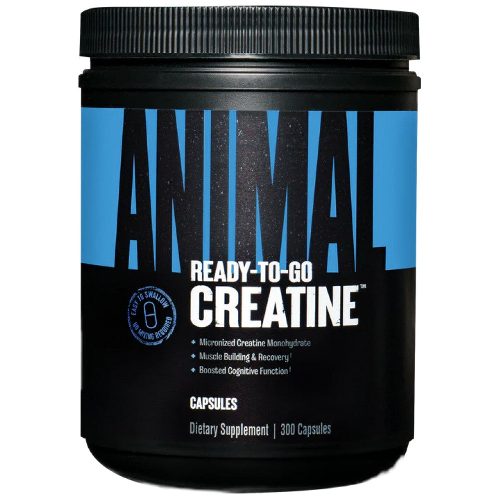 Animal Creatine Micronized Capsules - 300 κάψουλες