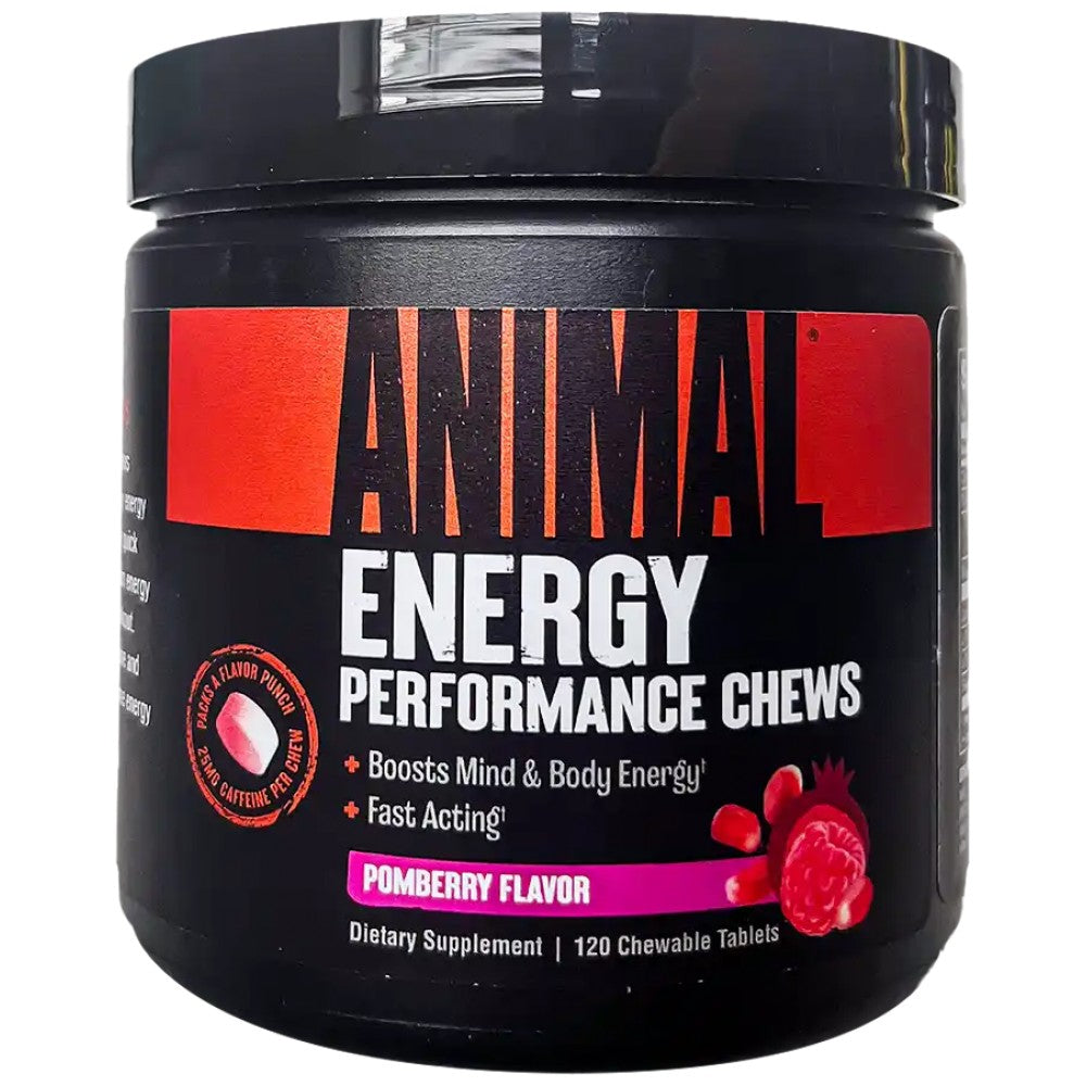 Animal Energy Chews - 120 μασώμενες ταμπλέτες