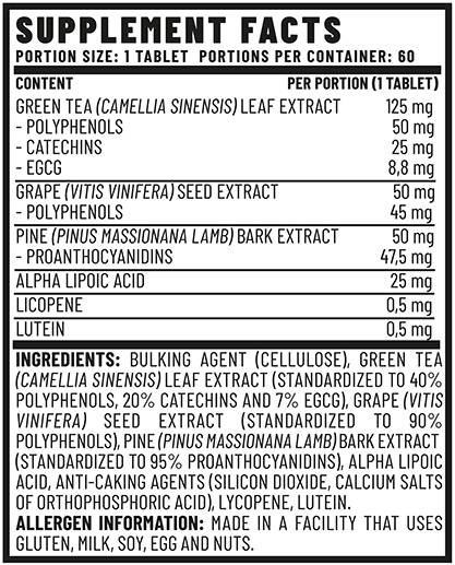 AntiOxidant Femina - 60 Δισκία