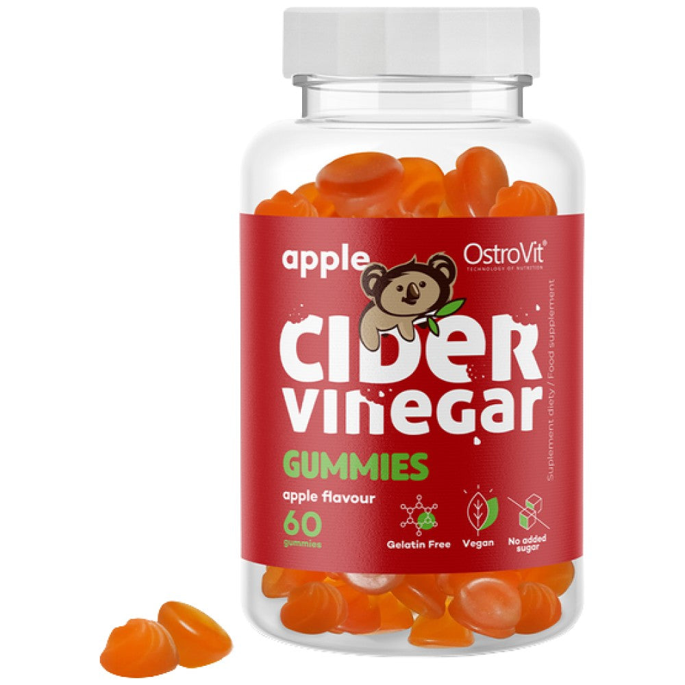 Apple μηλίτη ξίδι Gummies 60 Gummies