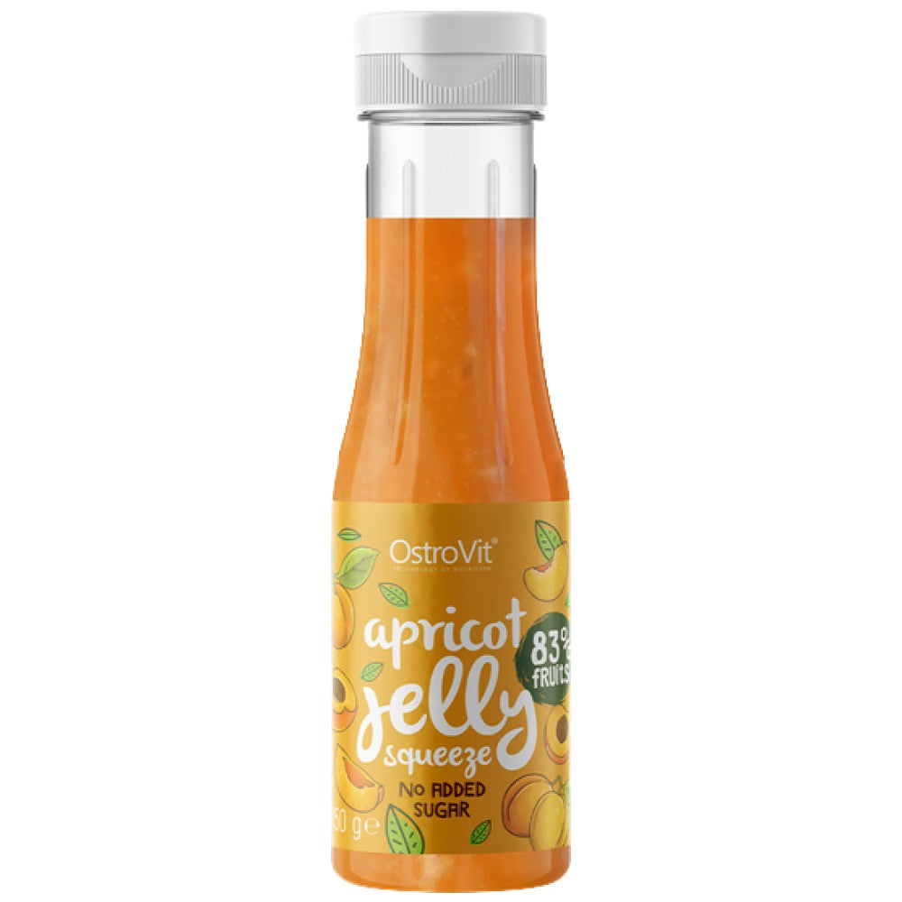 Βερίκοκο 83% Jelly Squeeze | Χωρίς πρόσθετη ζάχαρη 350 ml