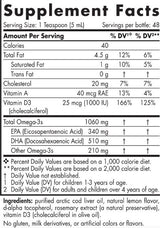 Arctic -D Cod Cod Liver Liquid 850 mg - 237 ml