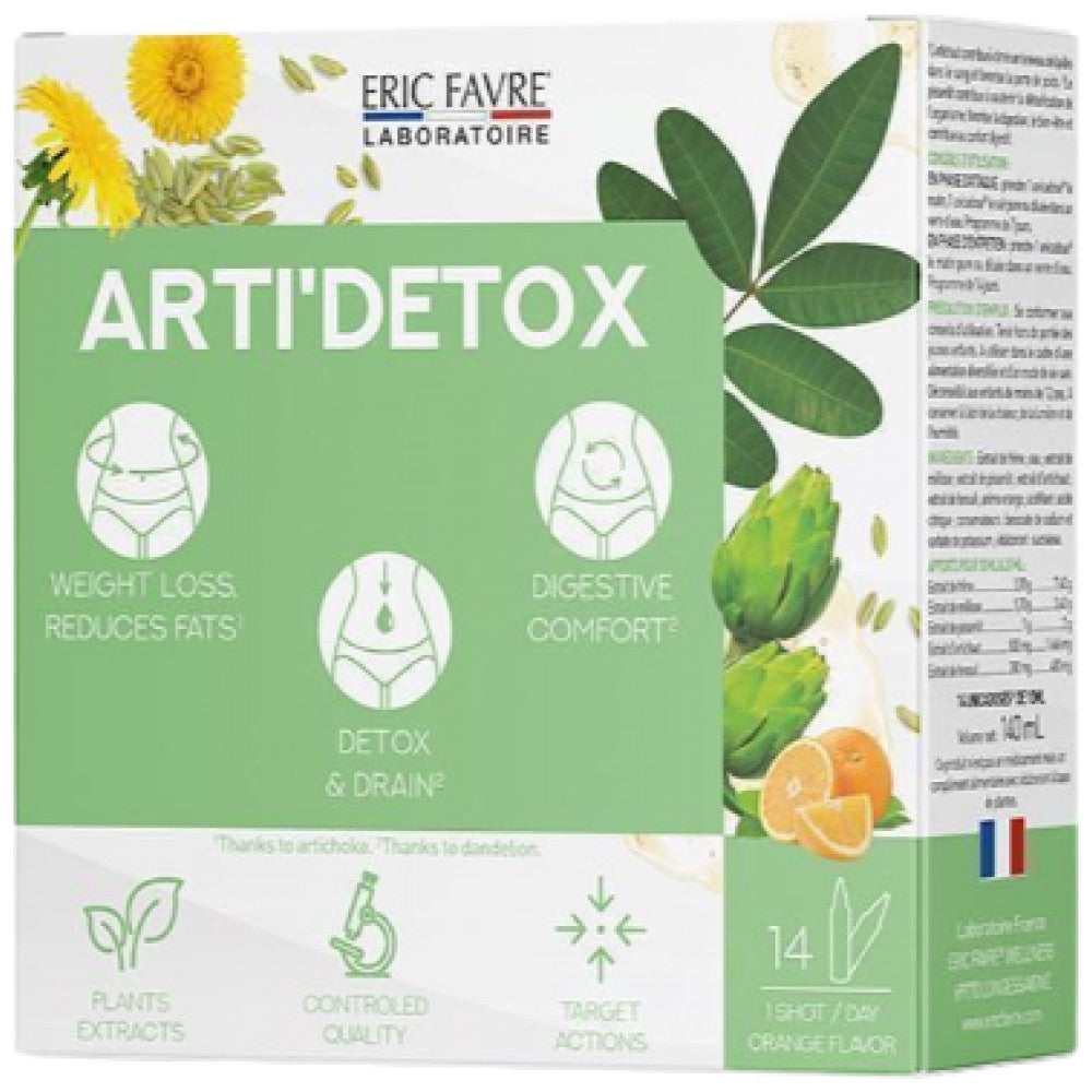 Arti Detox | Πρόγραμμα Αποτοξίνωσης Αγκινάρας - 14 x 10 ml
