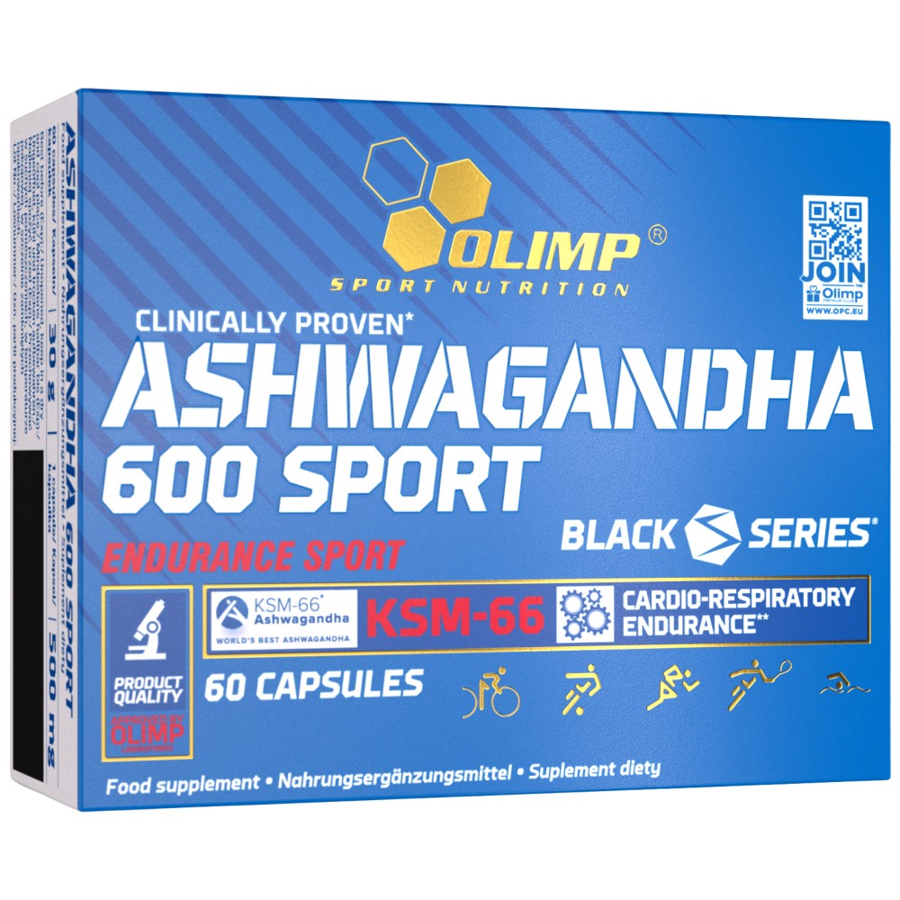 Ashwagandha 600 Sport | KSM -66 - 60 κάψουλες