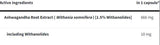 Ashwagandha 666 mg | με 1,5% Withanolides - 60 κάψουλες