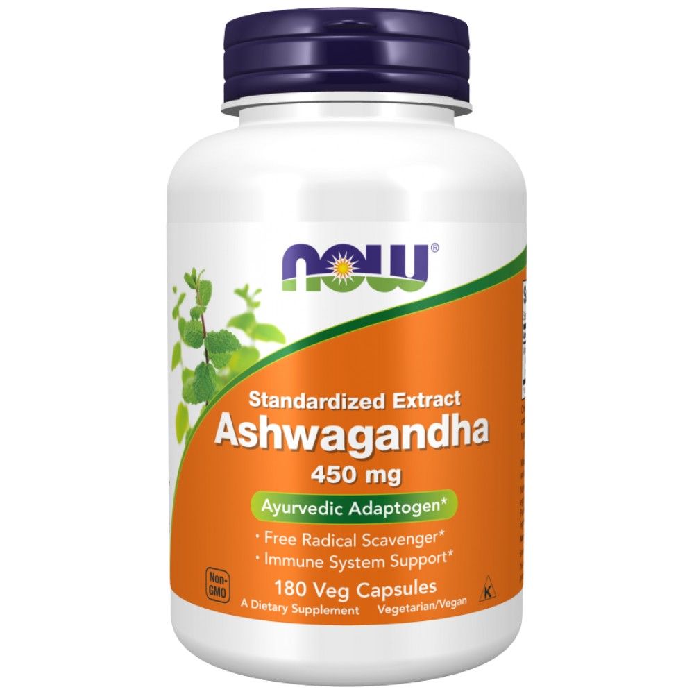 Εκχύλισμα Ashwagandha 450 mg - 180 κάψουλες