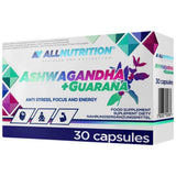 Ashwagandha + Guarana | Anti Stress, Focus and Energy - 30 κάψουλες