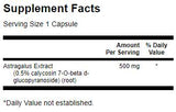Astragalus 500 mg - 120 κάψουλες