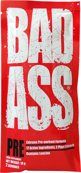 Δείγμα φόρμουλας BAD ASS/Pre/Extreme Pre-Workout - 18 γραμμάρια