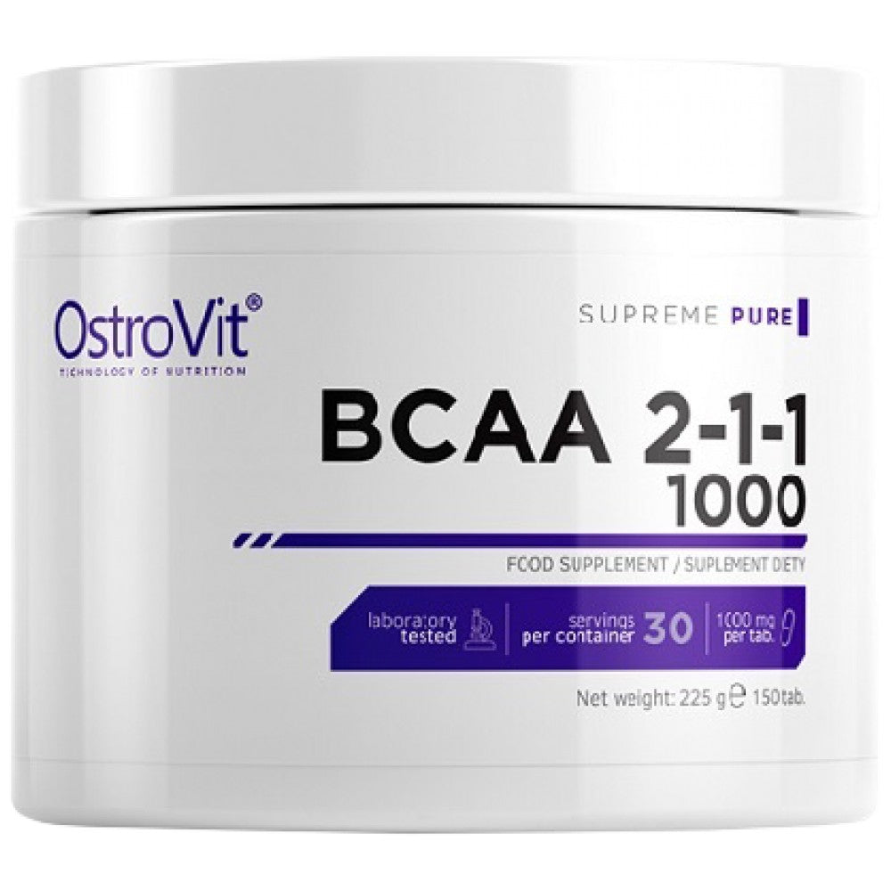 BCAA 2: 1: 1 1000 150 δισκία