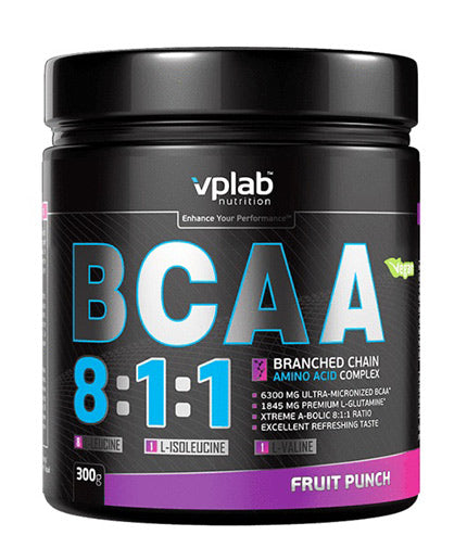 BCAA 8:1:1 + Γλουταμίνη - 0,300 kg