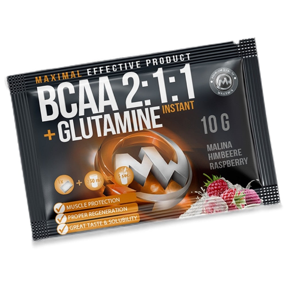 BCAA + γλουταμίνη 10 γραμμάρια