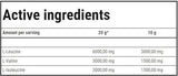 Υψηλή ταχύτητα BCAA | Διαλυτή μήτρα BCAA - 250 γραμμάρια