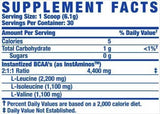 BCAA Powder XS - 183 γραμμάρια