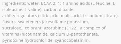 Power BCAA - 250 ml
