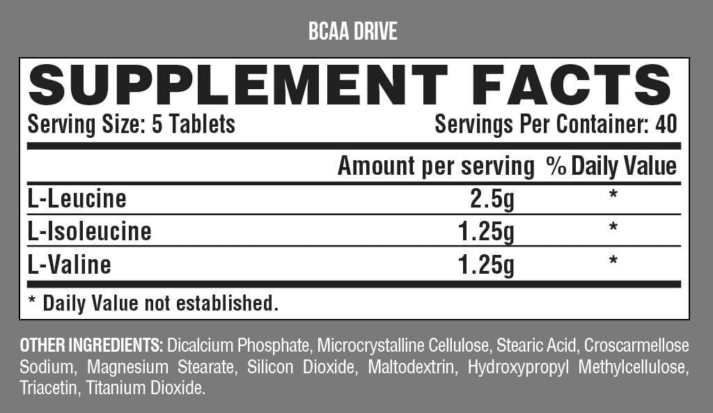 BCAA Drive - 200 δισκία