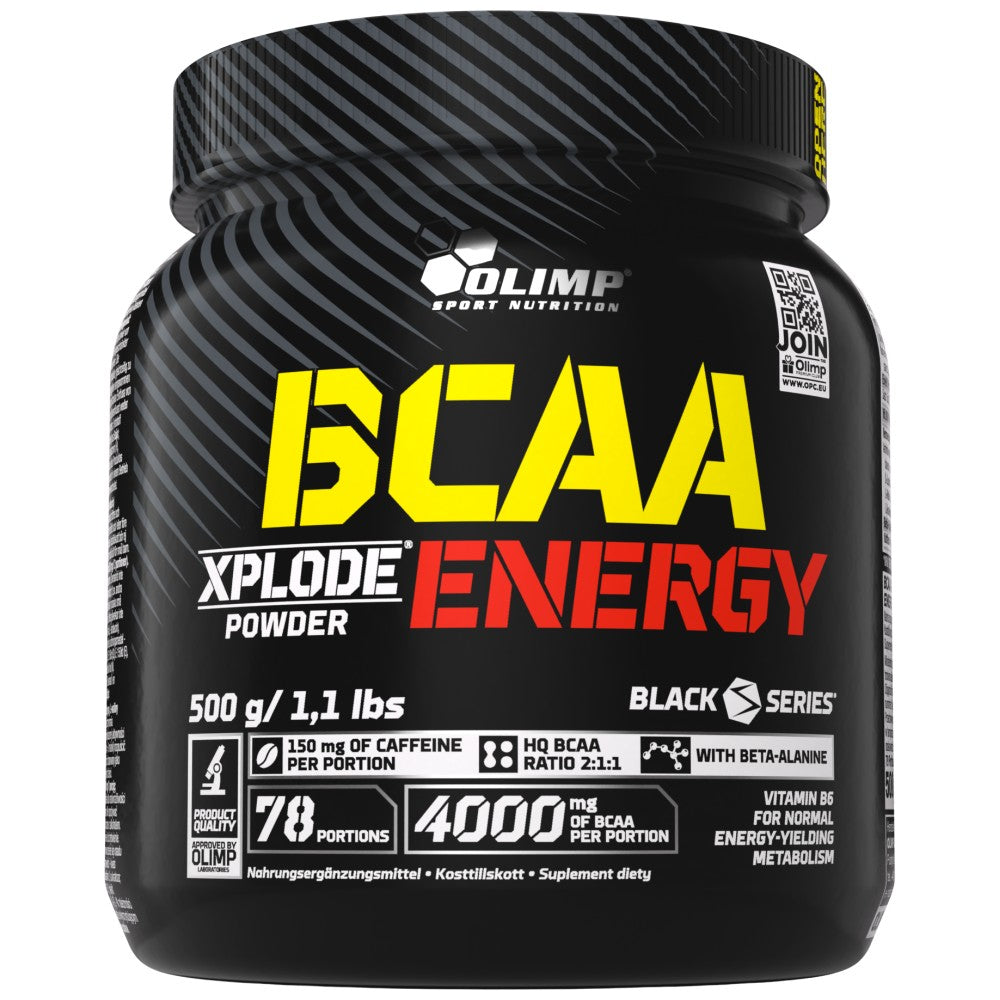 BCAA Xplode Powder Energy - 500 γραμμάρια