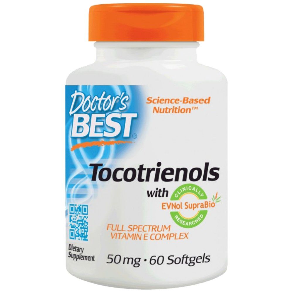 Καλύτερα tocotrienols/complex βιταμίνης Ε 50 mg - 60 κάψουλες πηκτής
