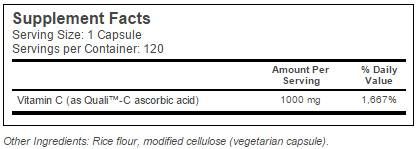 BEST Vitamin C + Quali™ C 1000 mg - 120 κάψουλες