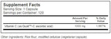 BEST Vitamin C + Quali™ C 1000 mg - 120 κάψουλες