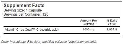 Καλύτερη βιταμίνη C + Quali ™ C 1000 mg - 360 κάψουλες