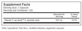 BEST Vitamin C + Quali™ C 500 mg - 120 κάψουλες
