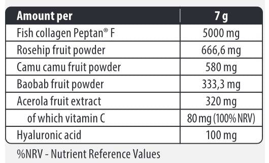 Beauty Marine Collagen/με superfoods και υαλουρονικό οξύ - 210 γραμμάρια