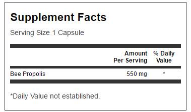 Bee Propolis 550 mg - 60 κάψουλες