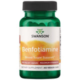 Benfotiamine 300 mg - Μέγιστη αντοχή - 60 κάψουλες
