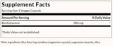 Benfotiamine 300 mg - Μέγιστη αντοχή - 60 κάψουλες