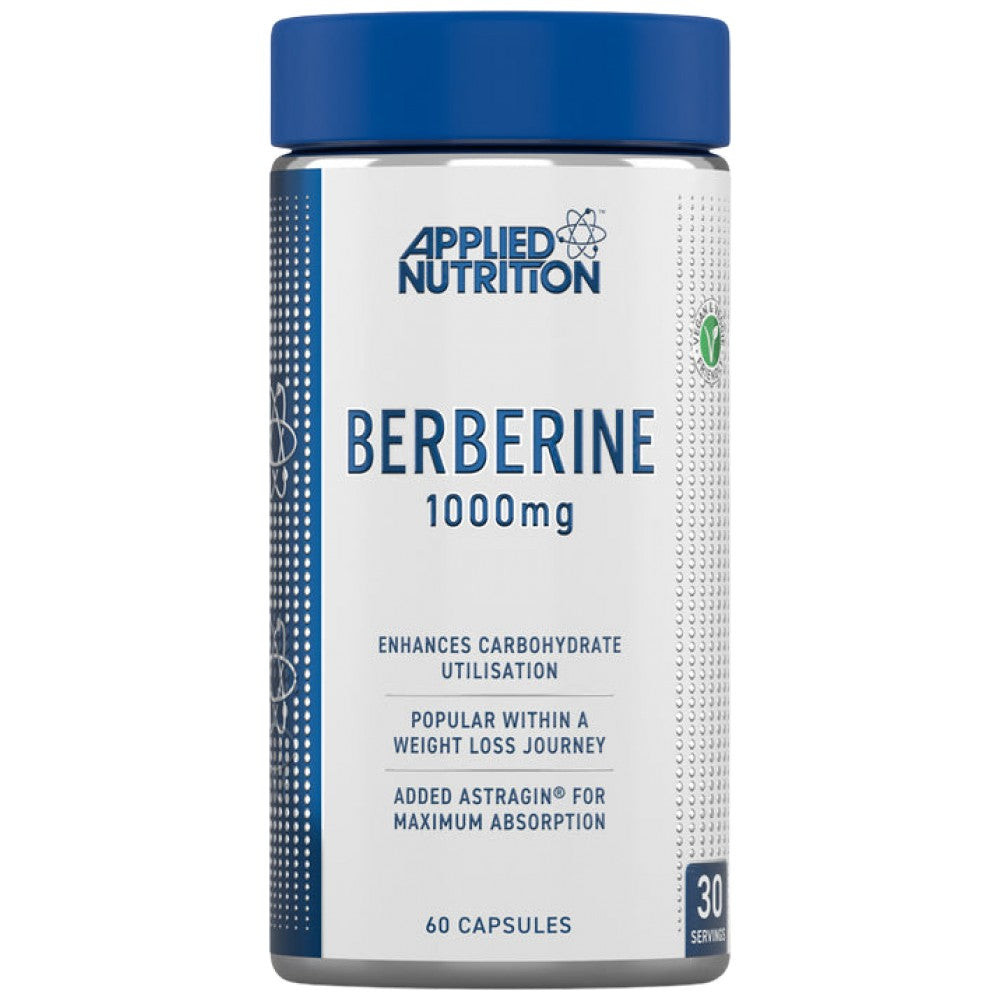 Berberine 1000 mg με Astragin - 60 κάψουλες