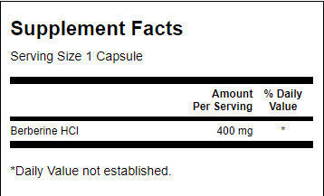 Berberine 400 mg - 60 κάψουλες